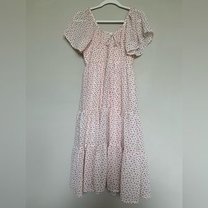 Called To Surf Sweetheart Ditsy Floral Dress